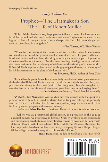 Prophet Back Cover